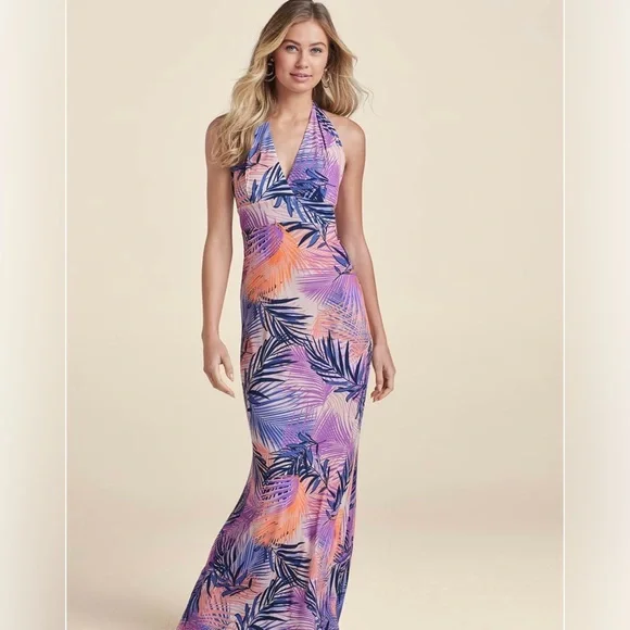 goddess style maxi dress BALCHE Goddess Tulum Dress, Beach Bride Dress, Boho Maxi Ruffle Dress